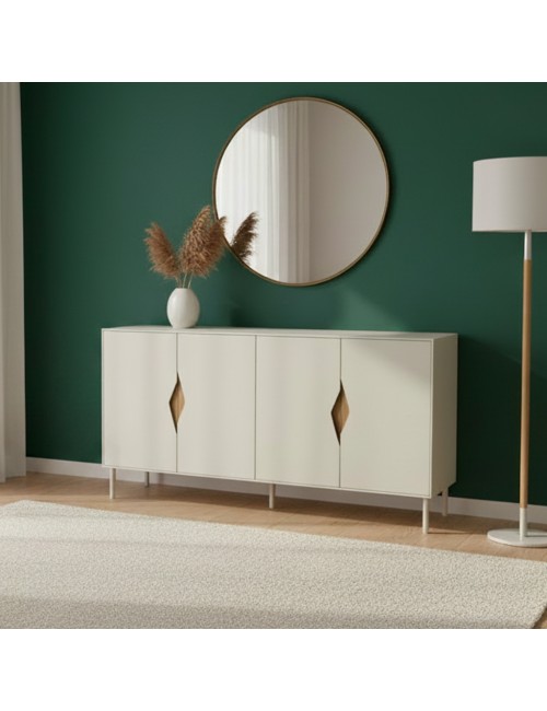 Madia Marquise Cashmere 4 Ante con Dettagli Rovere Deep Oud – Design Moderno