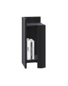 Tavolino comodino di design Elos 25x27x60h sinistro colore nero