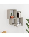 Mensola Oyo con 4 scomparti – Funzionalità e design in finitura cashmere