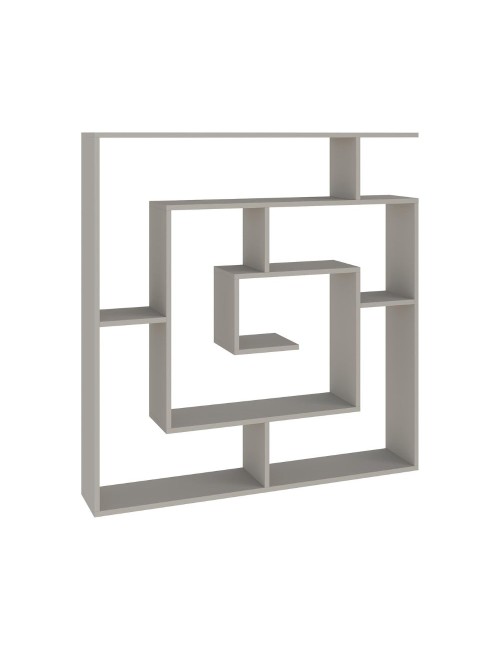 Libreria cashmere con 9 ripiani Labirent 125x22x129