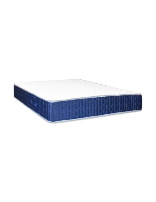 Materasso matrimoniale 160x190x25H in schiuma poliuretanica e memory Palladio blu