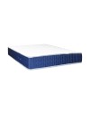 Materasso matrimoniale 160x190x25H in schiuma poliuretanica e memory Palladio blu