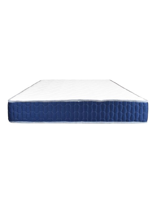 Materasso matrimoniale 160x190x25H in schiuma poliuretanica e memory Palladio blu