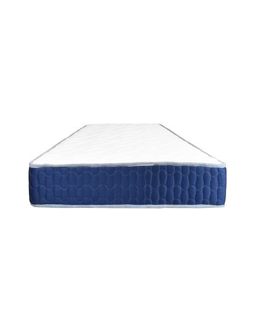 Materasso singolo 80x190x25H in schiuma poliuretanica e memory Palladio blu