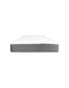 Materasso una piazza e mezza 120x190x25H in schiuma poliuretanica e memory Palladio grigio
