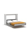 Letto matrimoniale pieghevole a scomparsa salvaspazio Capsule bianco 164x52x120H