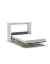 Letto matrimoniale pieghevole a scomparsa salvaspazio Capsule bianco 164x52x120H