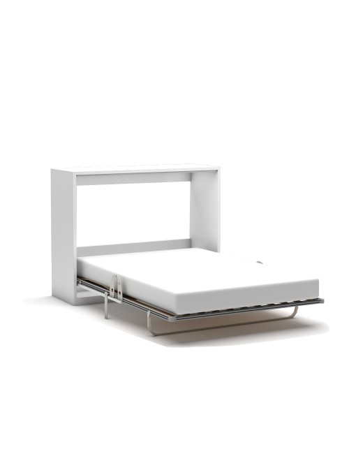 Letto matrimoniale pieghevole a scomparsa salvaspazio Capsule bianco 164x52x120H