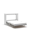 Letto matrimoniale pieghevole a scomparsa salvaspazio Capsule bianco 164x52x120H