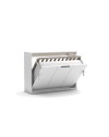 Letto matrimoniale pieghevole a scomparsa salvaspazio Capsule bianco 164x52x120H