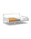 Letto matrimoniale a scomparsa salvaspazio Simple bianco 214x38x148H