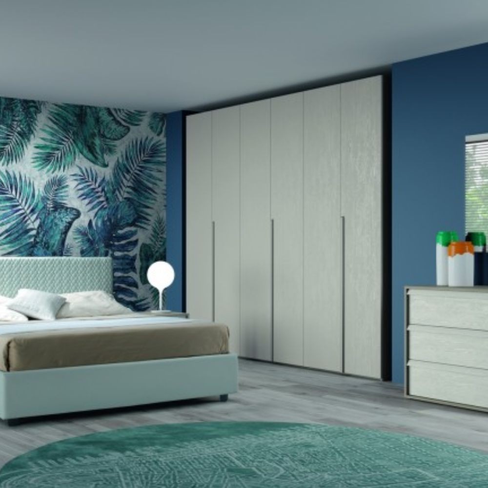 Armadio 6 ante battenti olmo ossido Coco 276x60,3x250h