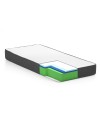 Materasso memory Foam una piazza e mezza 24h Ittrio