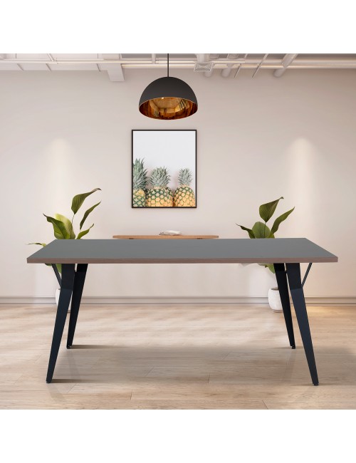 Tavolo da Pranzo Yutan 160x80 cm Colore Cacao Prezzo