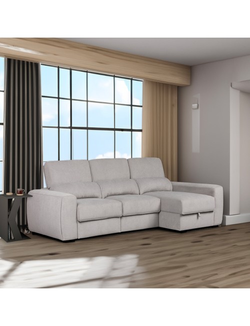 Divano Penisola Reversibile e Funzione Letto Duke Colore Grigio Prezzo