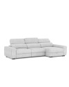 Divano penisola reversibile e funzione letto Duke colore grigio