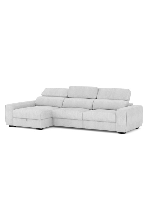 Divano Penisola Reversibile e Funzione Letto Duke Colore Grigio Prezzo