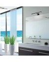 Lampada LED per bagno Kyra 300 mm colore nero