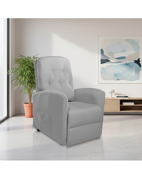 Poltrona alza persona 1 motore colore grigio Katia