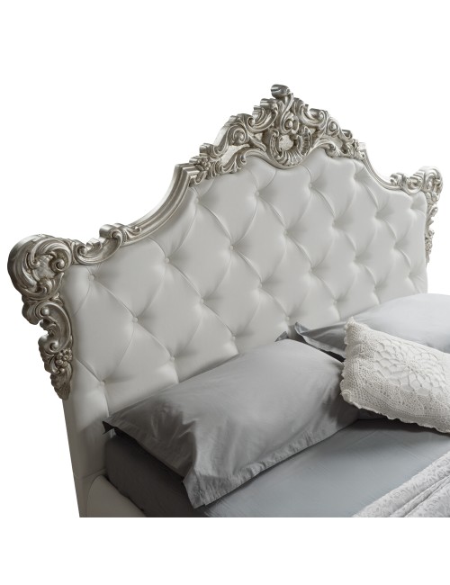 Letto Matrimoniale con Contenitore Savoia Colore Bianco Prezzo