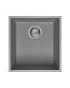 Lavello incasso monovasca sottotop 38x44 Smeg VZUM40CT cemento