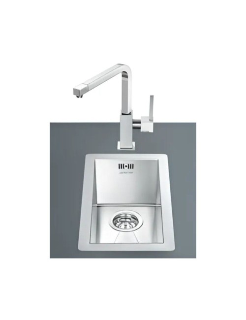 Lavello Incasso Monovasca Filotop 26.7x46.4 Smeg VQ20 Inox