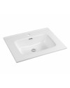 Lavabo Bulnes60 in Ceramica Bianco Lucido 61 cm – Eleganza Essenziale per il Bagno