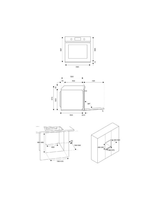 Forno Elettrico 76 litri Bertazzoni F609HEREKNE Classe A Offerta