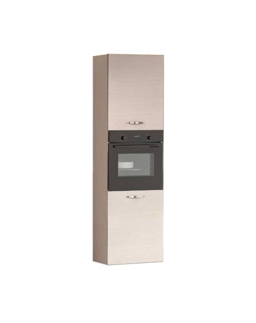 Colonna Forno 60 cm con 2 Ante Apertura Destra Colore Crema – Eleganza e Massima Organizzazione