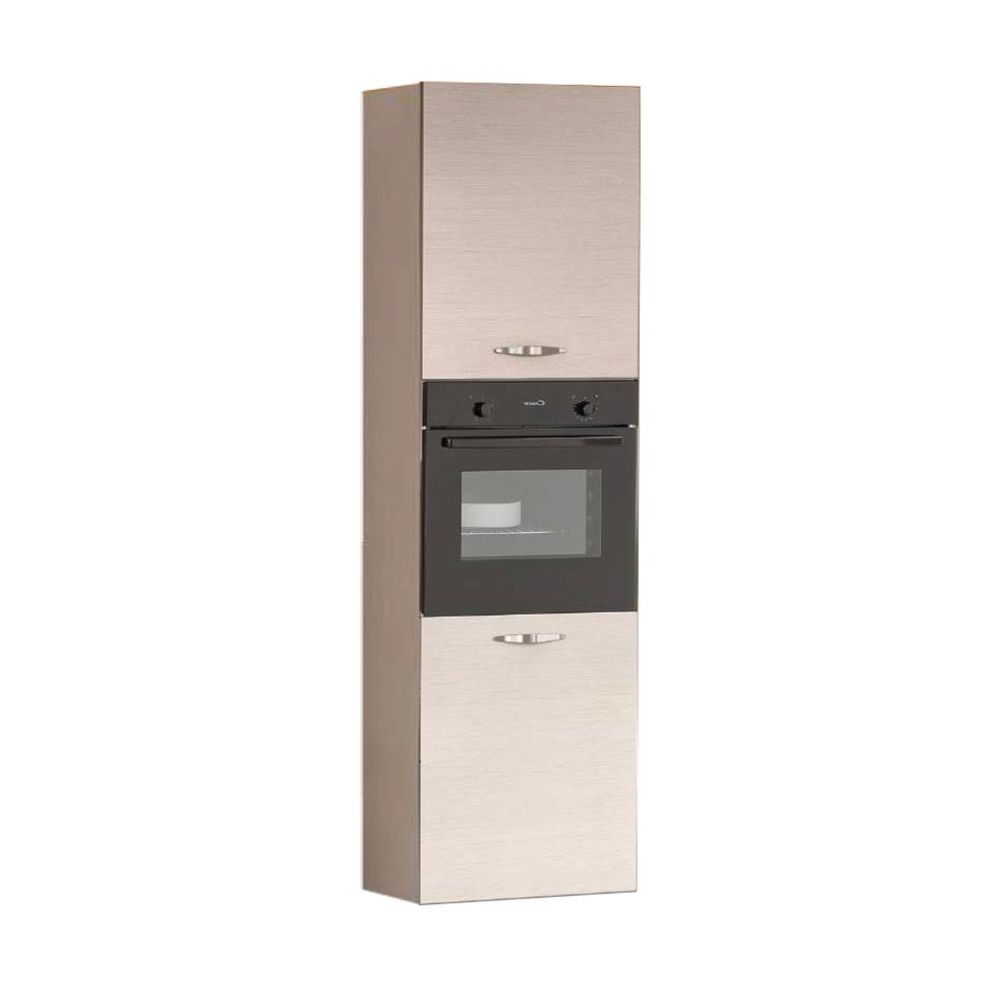 Colonna Forno 60 cm con 2 Ante Apertura Destra Colore Crema – Eleganza e Massima Organizzazione
