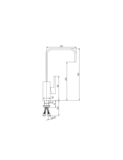 Miscelatore da Cucina Cromato Paini 84CR572R DAX Prezzo