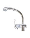 Miscelatore cucina cromo con doccia estraibile Majestic