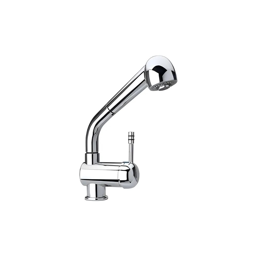 Miscelatore da cucina cromato doccetta estraibile Paini 64CR566