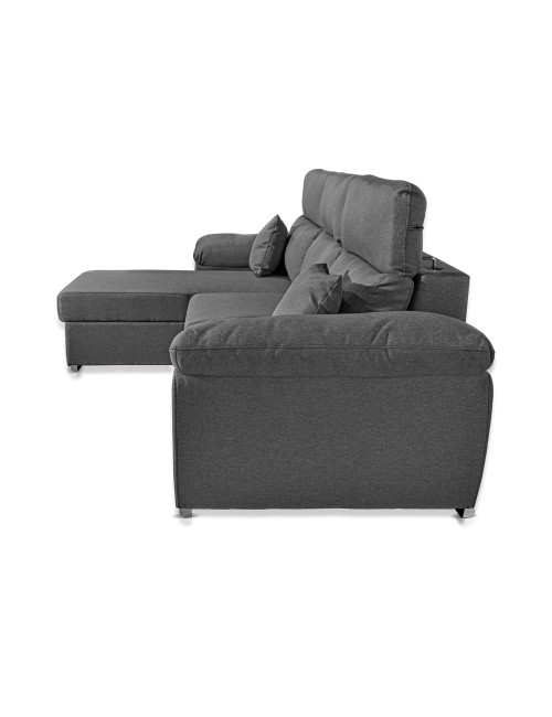 Divano con Penisola Contenitore Grigio ComoII Twist20 Offerta
