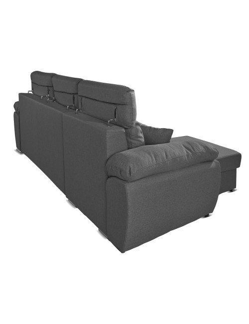 Divano con Penisola Contenitore Grigio ComoII Twist20 Offerta