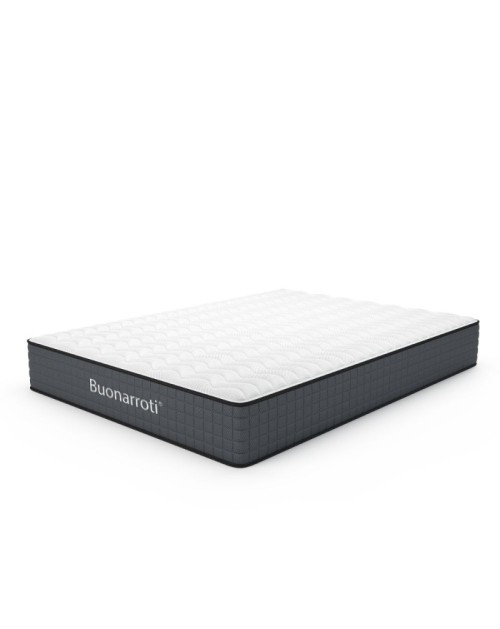 Materasso francese 140x190X25H molle insacchettate e memory foam Balto