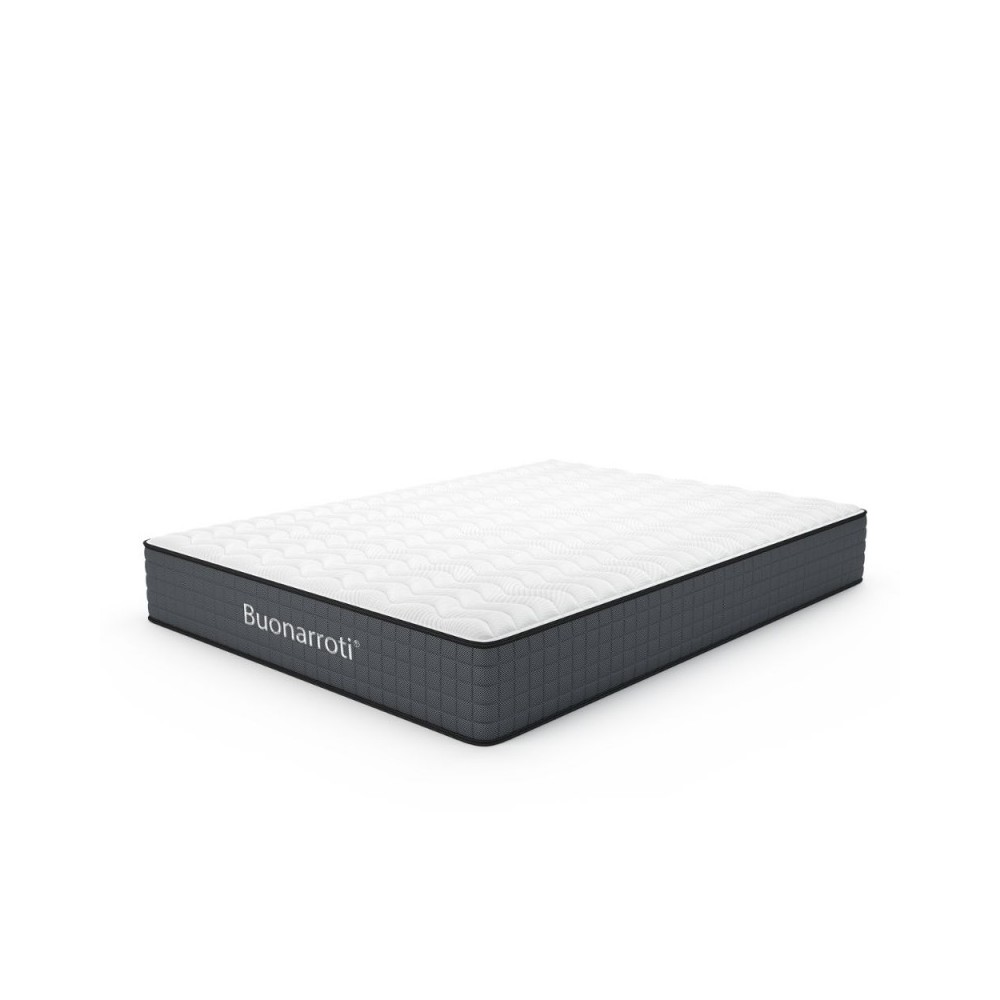 Materasso francese 140x190X25H molle insacchettate e memory foam Balto