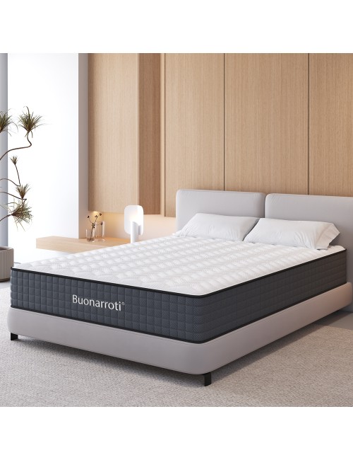 Materasso matrimoniale 160x200X25H molle insacchettate e memory foam Balto