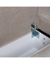 Divano Angolare Emily tortora con Letto Easy Open, Contenitore e Penisola Reversibile – Comfort e Design per il Living