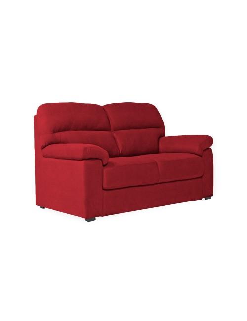 Divano 2 posti Alenda tessuto Roma18 colore Bordeaux 160x98x92h