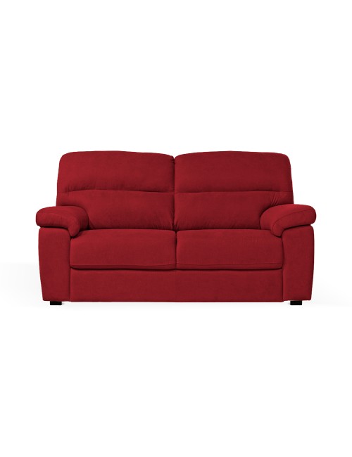 Divano 2 posti Alenda tessuto Roma18 colore Bordeaux 160x98x92h