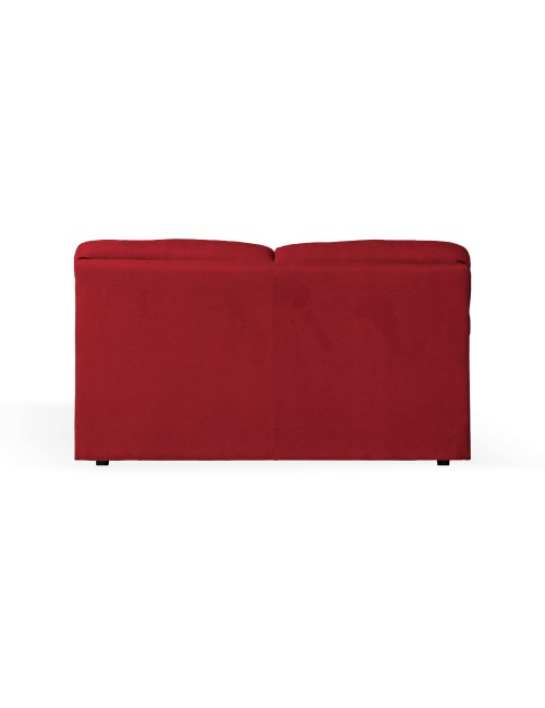 Divano 2 posti Alenda tessuto Roma18 colore Bordeaux 160x98x92h