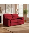 Divano 3 posti Alenda tessuto Roma18 colore Bordeaux 211x98x92h