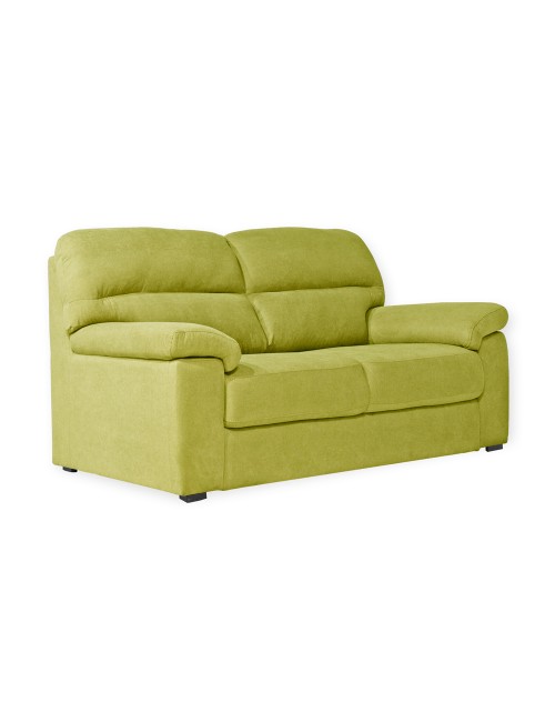 Divano 3 posti Alenda tessuto Roma16 colore Verde 211x98x92h