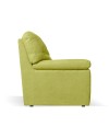 Divano 3 posti Alenda tessuto Roma16 colore Verde 211x98x92h