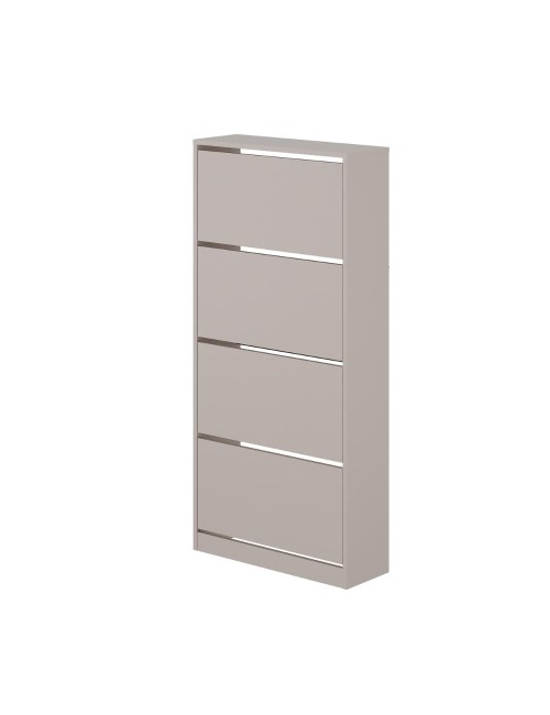 Scarpiera Quattro Ante a Ribalta SHC540OAK 73x26x154,5 Light Mocha Grigio