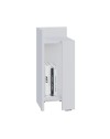 Tavolino comodino di design Elos 25x27x60h sinistro colore bianco