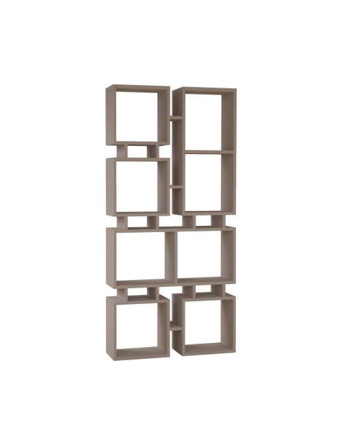 Libreria Bifacciale Rail 79x166,5 Colore Tortora Prezzo