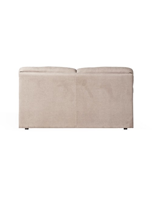 Divano 2 posti Alenda tessuto Roma03 colore Lino 160x98x92h