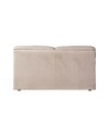 Divano 2 posti Alenda tessuto Roma03 colore Lino 160x98x92h